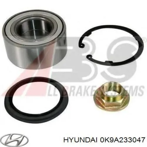 Комплект подшипника ступицы колеса Hyundai/Kia 0K9A233047 цена, от 20.01 USD