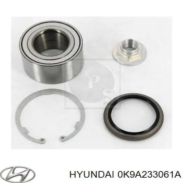 Ступицы передних колес Hyundai/Kia 0K9A233061A цена, от 358.65 USD