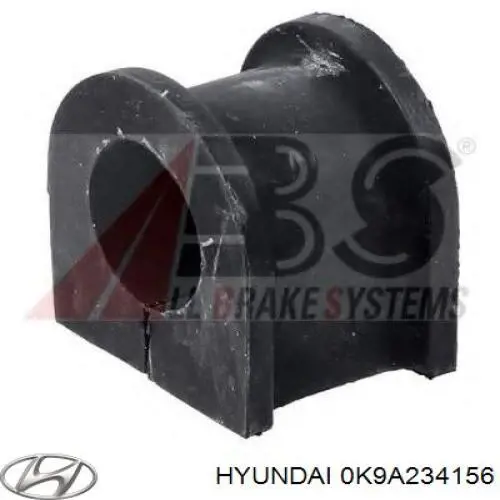 0K9A234156 Hyundai/Kia втулка стабилизатора переднего