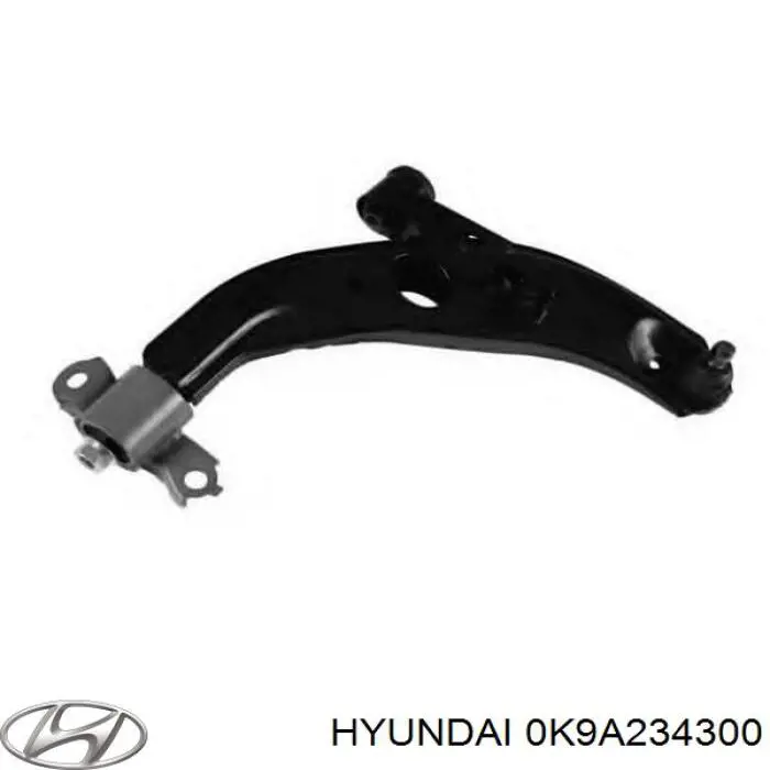 Правый рычаг передней нижней подвески Hyundai/Kia 0K9A234300 цена, от  