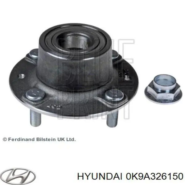 0K9A326150 Hyundai/Kia ступица задняя