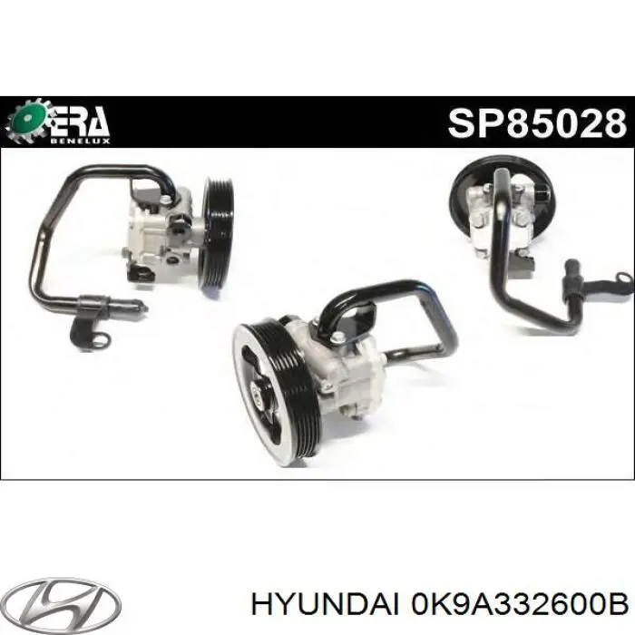 0K9A332600B Hyundai/Kia bomba da direção hidrâulica assistida