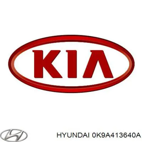 Дроссельная заслонка 0K9A413640A Hyundai/Kia