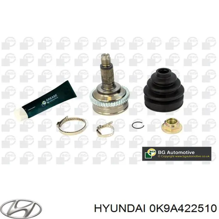 Граната колесная Hyundai/Kia 0K9A422510 цена, от 33.08 USD