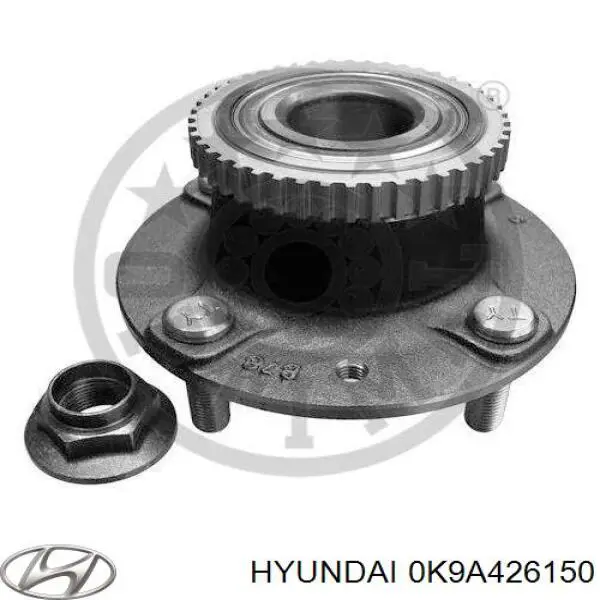 Купить 0K9A426150 Hyundai/Kia Задняя шпиндель
