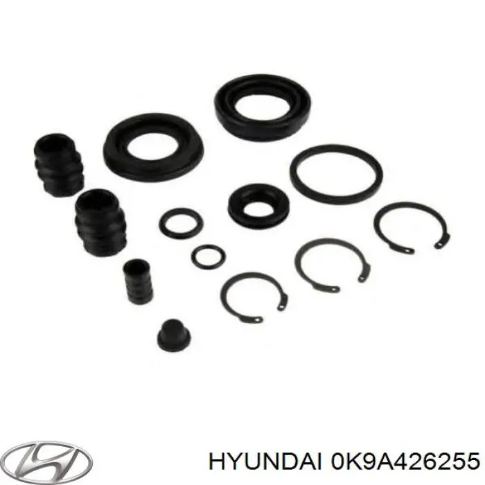 0K9A426255 Hyundai/Kia пыльник направляющей суппорта тормозного заднего