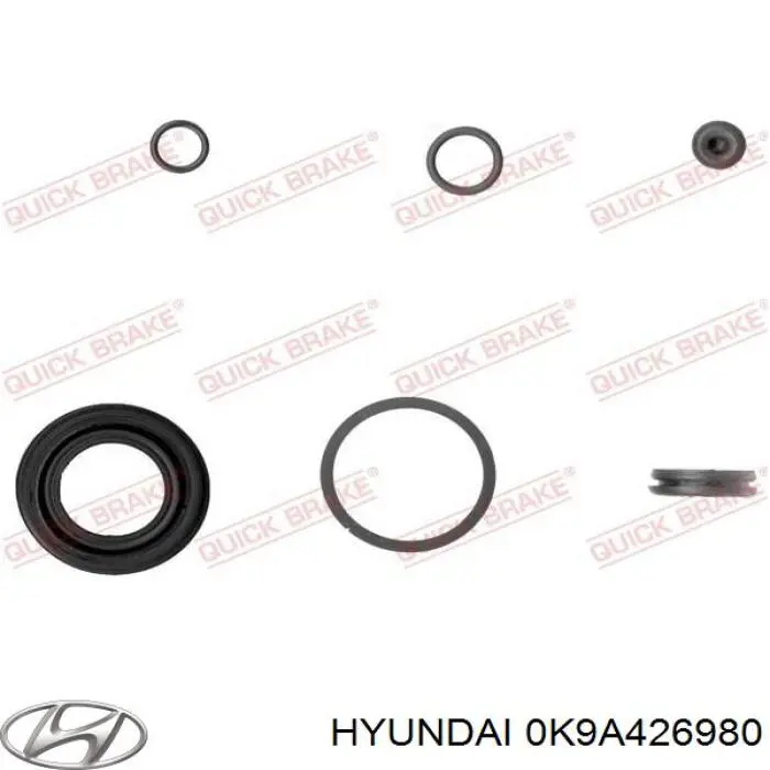 Купить 0K9A426980 Hyundai/Kia Суппорт задний правый