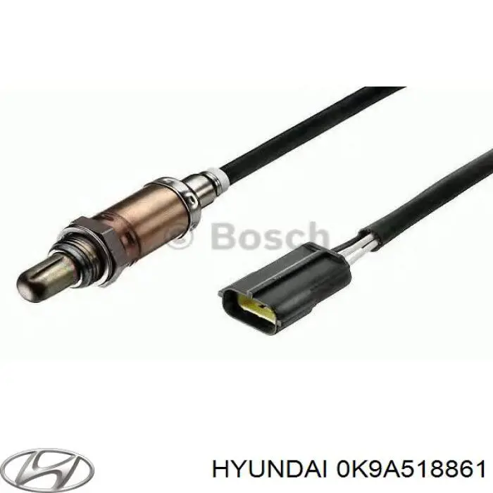 0K9A518861 Hyundai/Kia лямбда-зонд, датчик кислорода