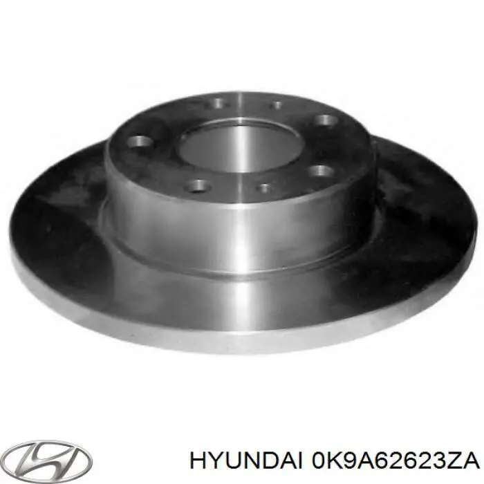 Купить 0K9A62623ZA Hyundai/Kia Задние барабанные тормозные колодки