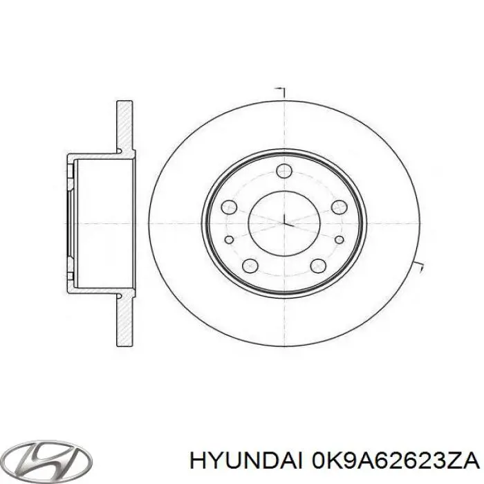 Тормоза рабочие задние ножные и тормозные барабаны Hyundai/Kia 0K9A62623ZA цена, от 17.06 USD
