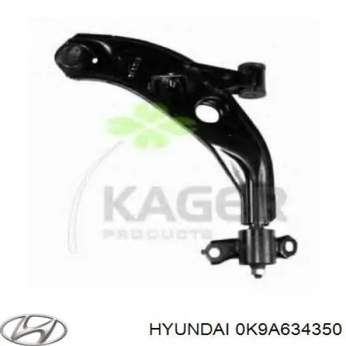 Купить OK9A634350 Hyundai/Kia Рычаг передней подвески левый