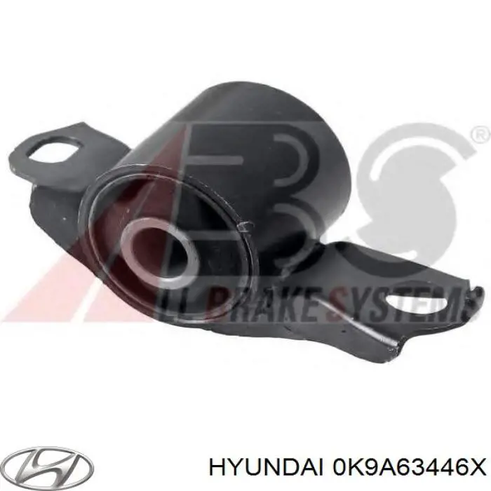 0K9A63446X Hyundai/Kia сайлентблок переднего нижнего рычага