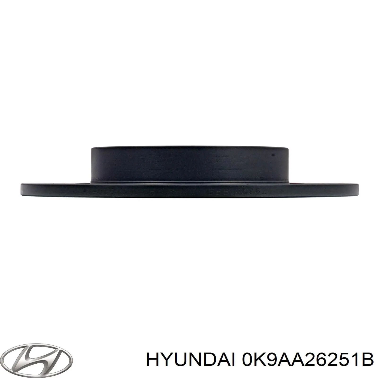 0K9AA26251B Hyundai/Kia Дисковый тормоз