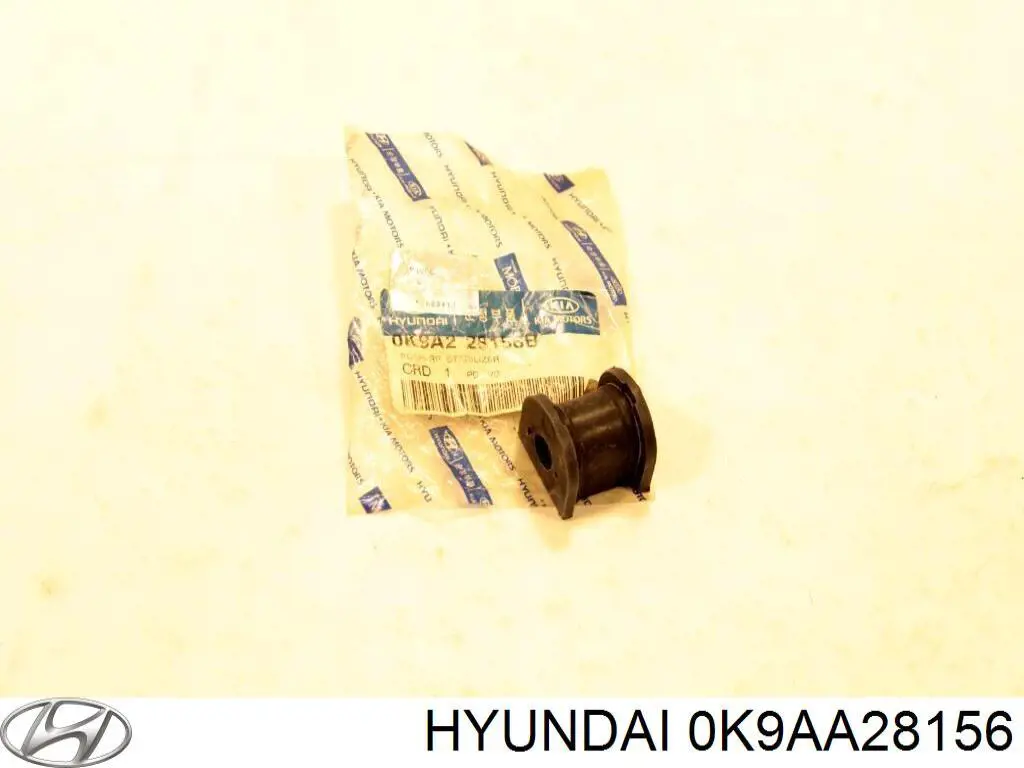 0K9AA28156 Hyundai/Kia bucha de estabilizador traseiro