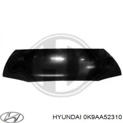 Капот Hyundai/Kia 0K9AA52310 цена, от 173.58 USD