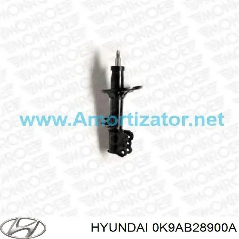 Купить 0K9DA28900 Hyundai/Kia Амортизатор задний, левый