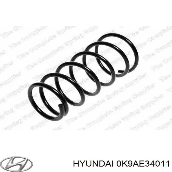 Пружина амортизатора передняя Hyundai/Kia 0K9AE34011 цена, от 38.03 USD