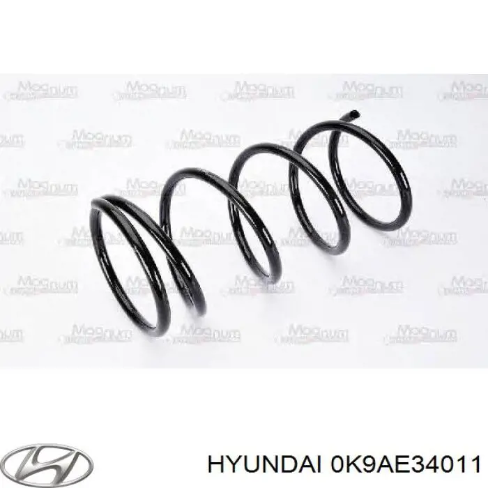 Купить 0K9AE34011 Hyundai/Kia Винтовая пружина подвеска