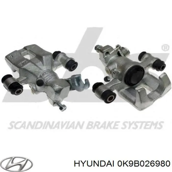 Купить 0K9B026980 Hyundai/Kia Суппорт задний правый