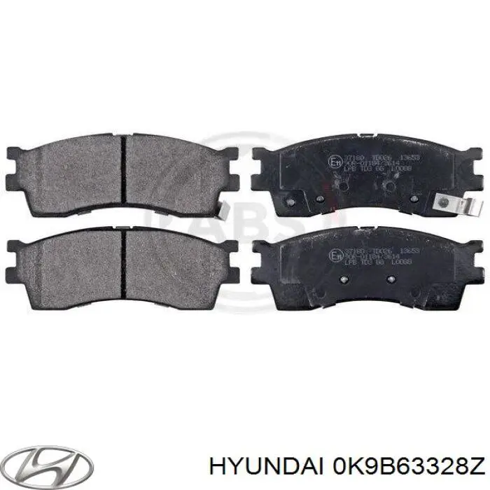 Купить 0K9B63328Z Hyundai/Kia Колодки тормозные