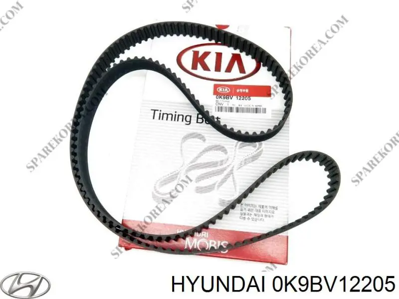 Купить 0K9BV12205 Hyundai/Kia Ремень газораспределительного механизма