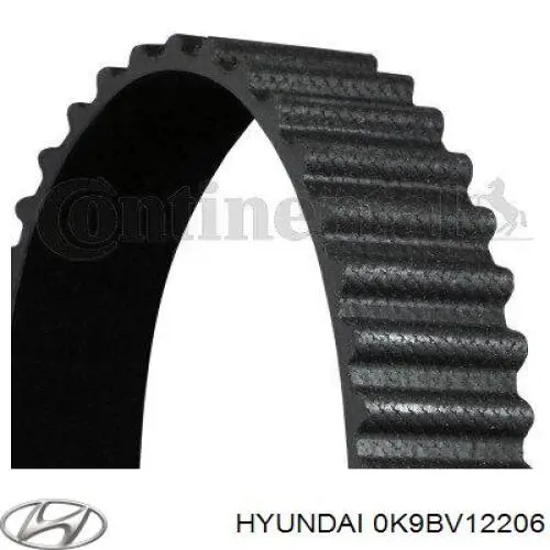 Зубчатый ремень Hyundai/Kia 0K9BV12206 цена, от 18.01 USD