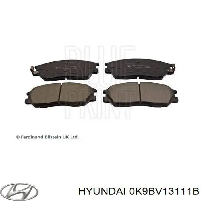 0K9BV13111B Hyundai/Kia Прокладка впускного коллектора нижняя