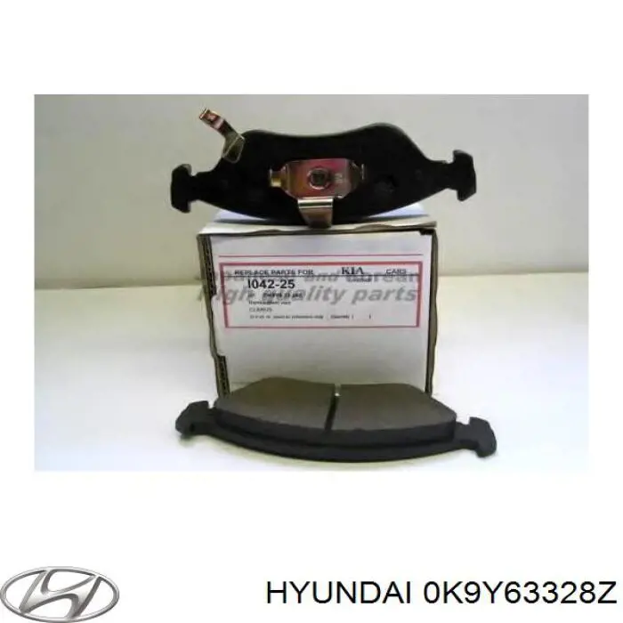 Колодки Hyundai/Kia 0K9Y63328Z цена, от 15.54 USD