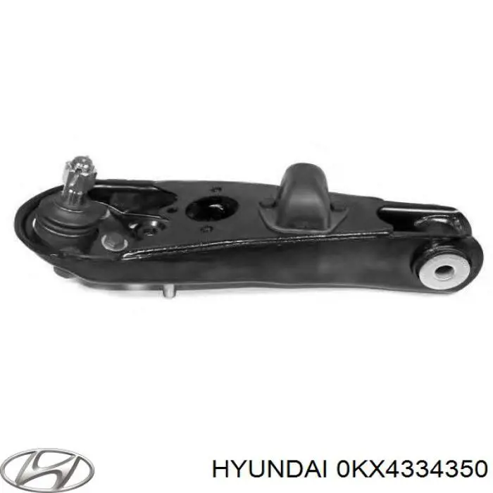 Рычаг передней подвески нижний левый 0KX4334350 Hyundai/Kia