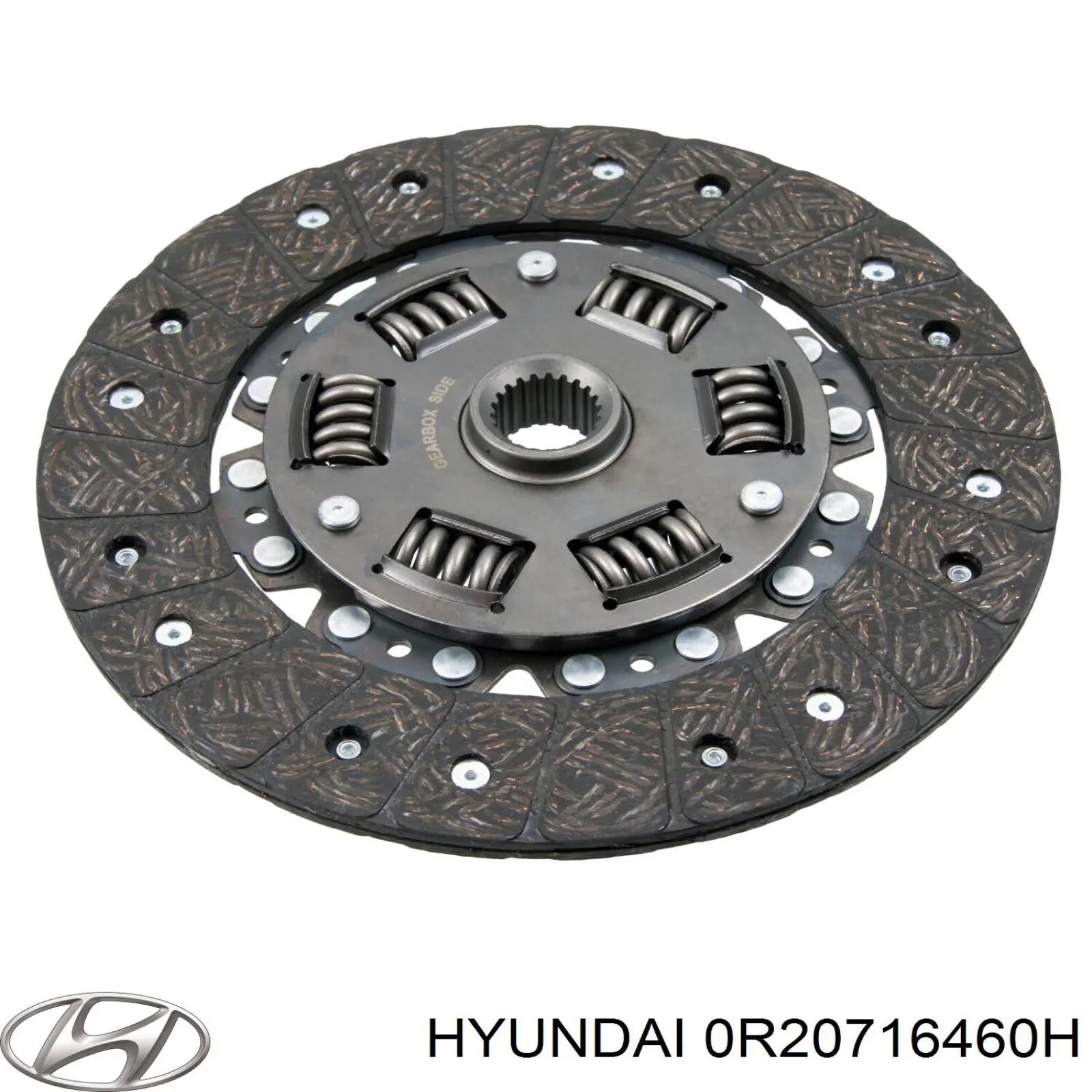 Диск сцепления 0R20716460H Hyundai/Kia