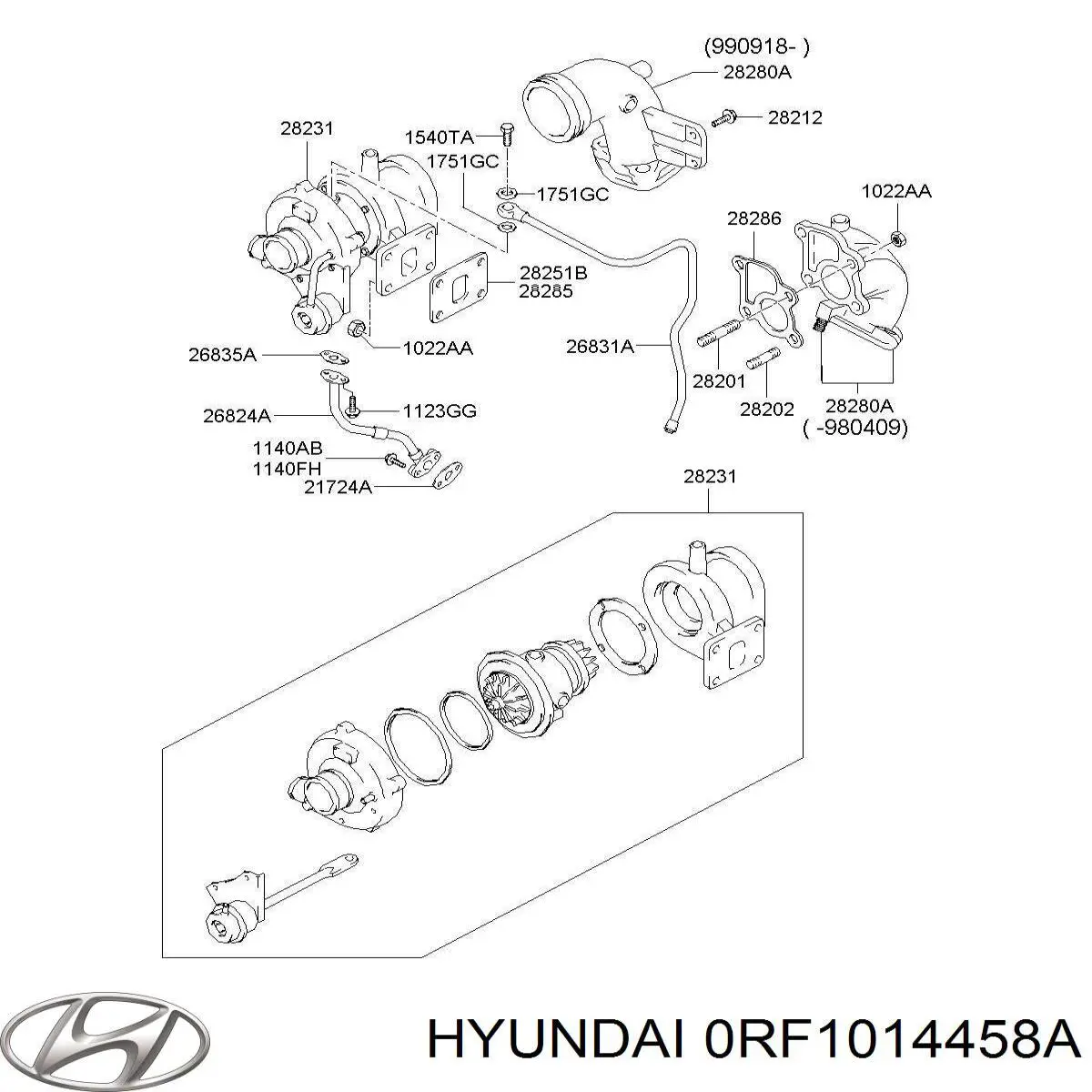  Hyundai/Kia 0RF1014458B цена, от 1.72 USD