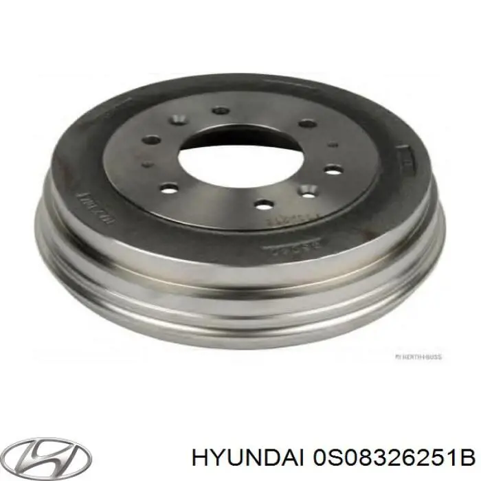 Купить 0S08326251B Hyundai/Kia Тормозной барабан