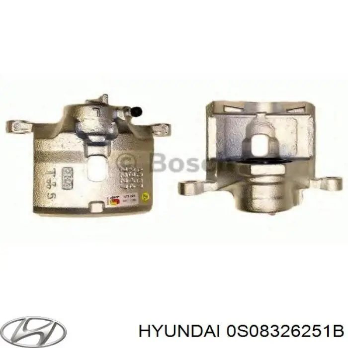 Тормозной барабан 0S08326251B Hyundai/Kia