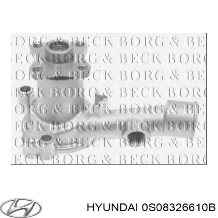 0S08326610B Hyundai/Kia Цилиндр тормозной колесный, задний