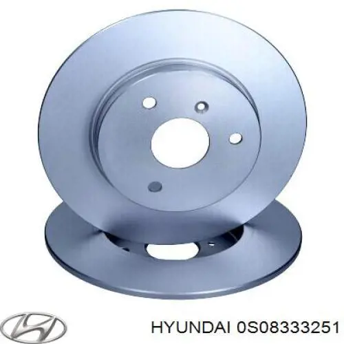 Передний тормозной диск Hyundai/Kia 0S08333251