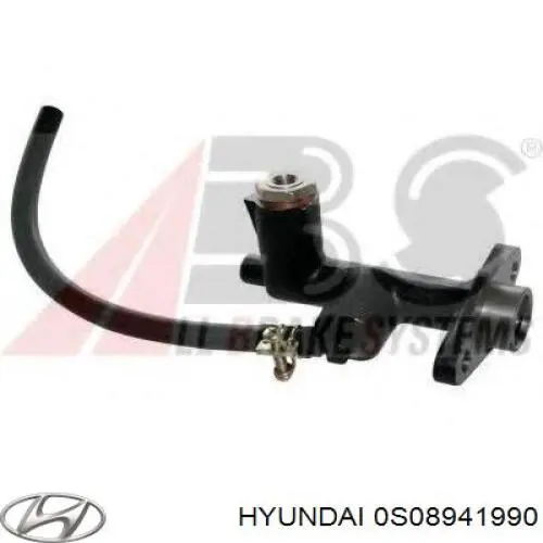 0S08941990 Hyundai/Kia главный цилиндр сцепления