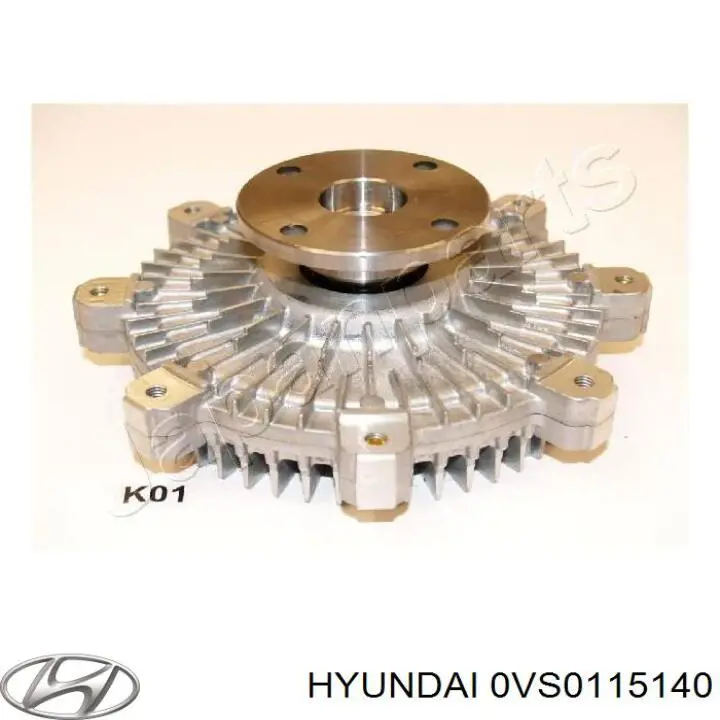 Вискозная муфта Hyundai/Kia 0VS0115140A цена, от 40.54 USD