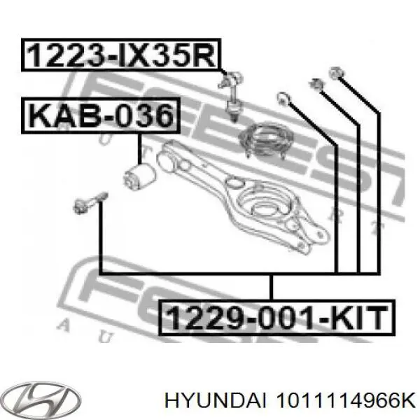  Hyundai/Kia 1011114966K цена, от 6.36 USD