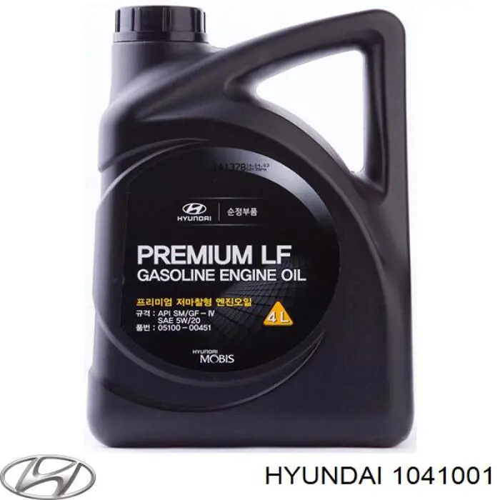 Моторное масло Hyundai/Kia (1041001)