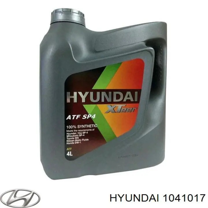 1041017 Hyundai/Kia Масло в коробку передач