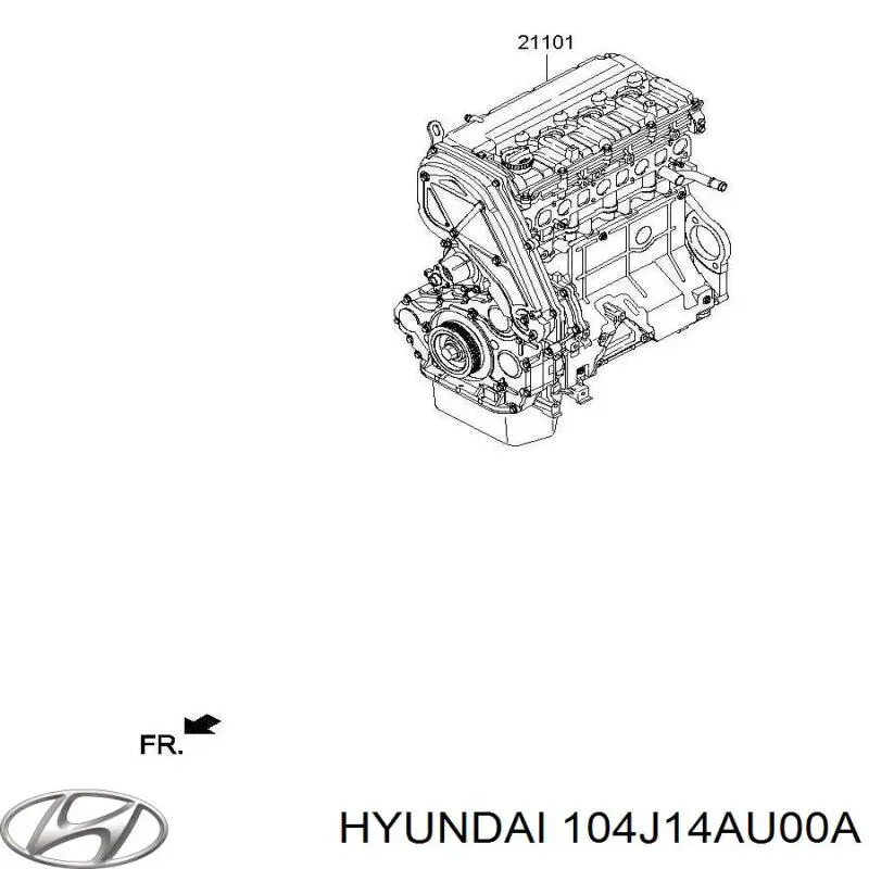 104J14AU00A Hyundai/Kia 