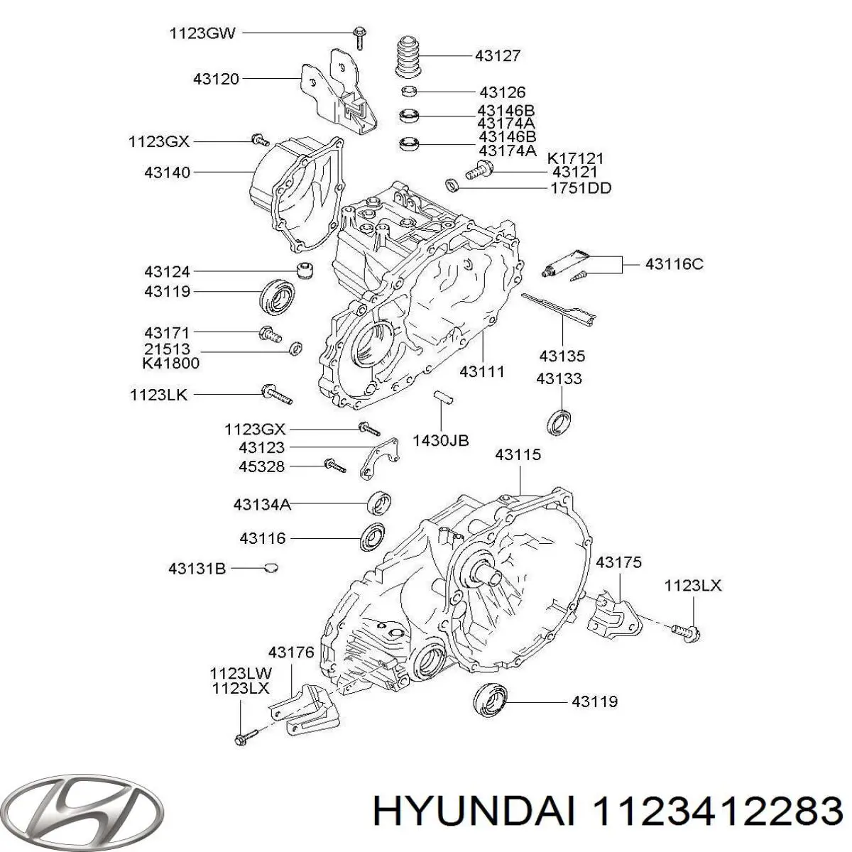 1123412306K Hyundai/Kia 