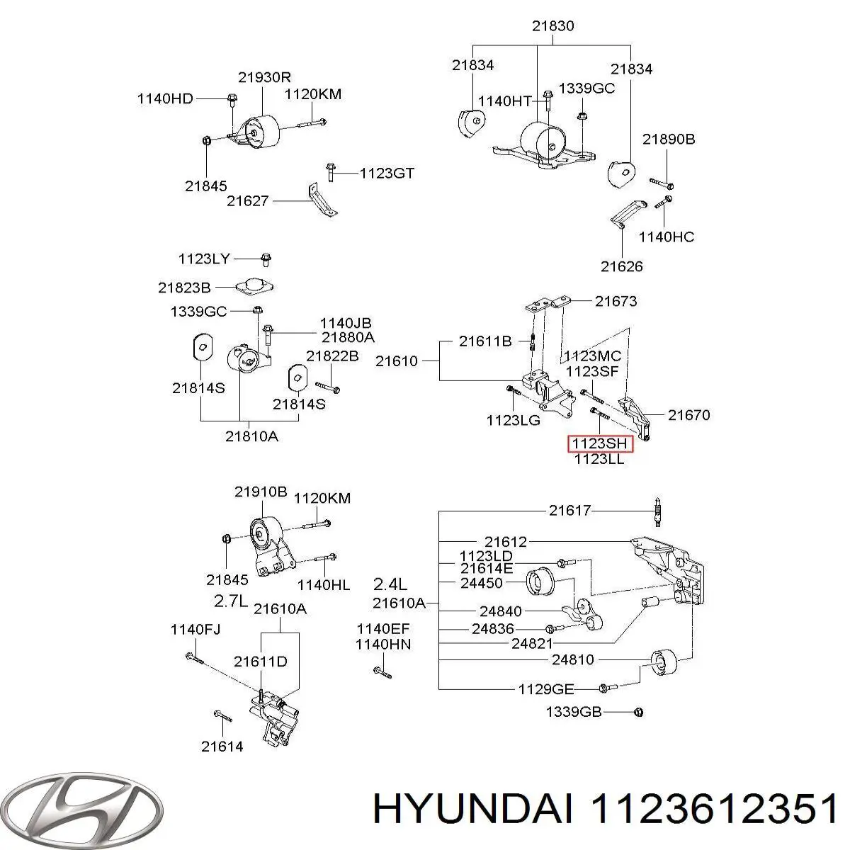  1123612351 Hyundai/Kia