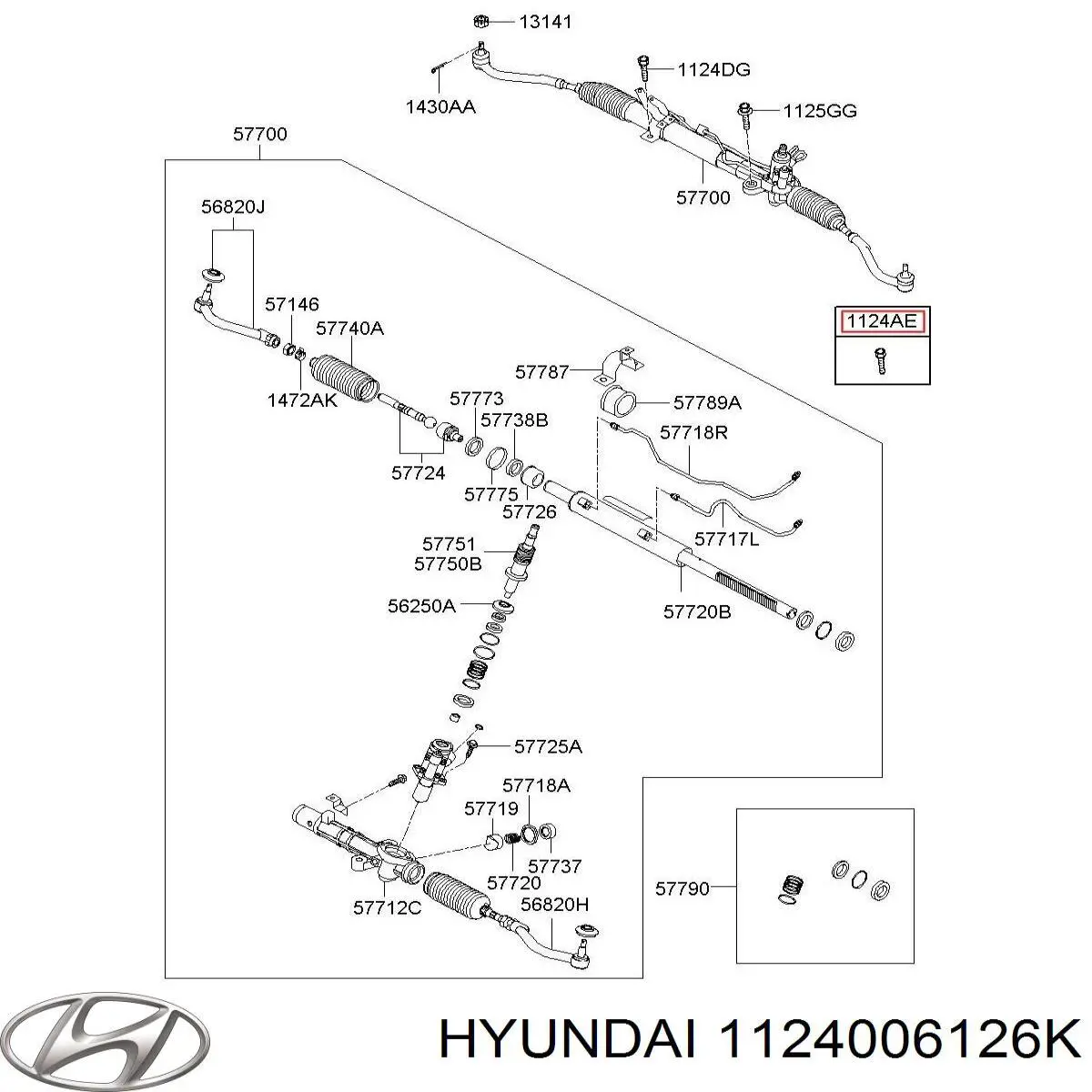  Hyundai/Kia 1124006126K цена, от 0.15 USD