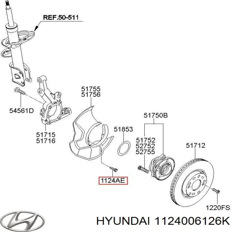 Купить 1124006126K Hyundai/Kia 