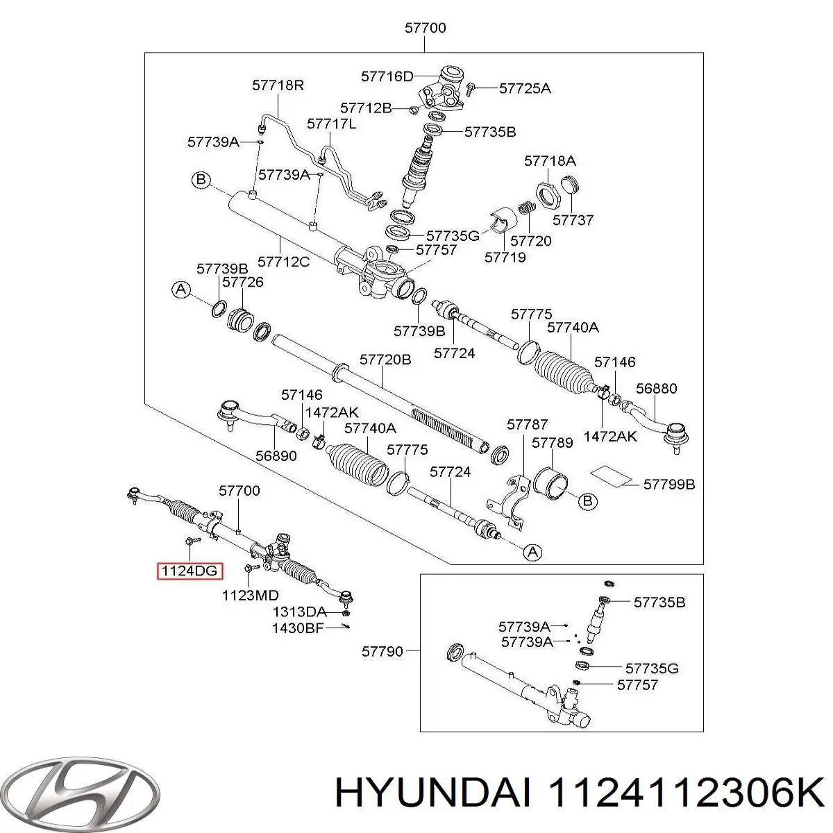  Hyundai/Kia 1124112306K цена, от 0.20 USD