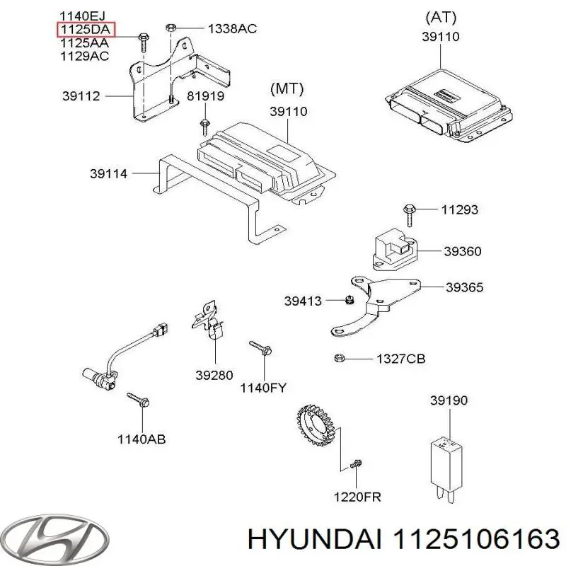  1125106163 Hyundai/Kia