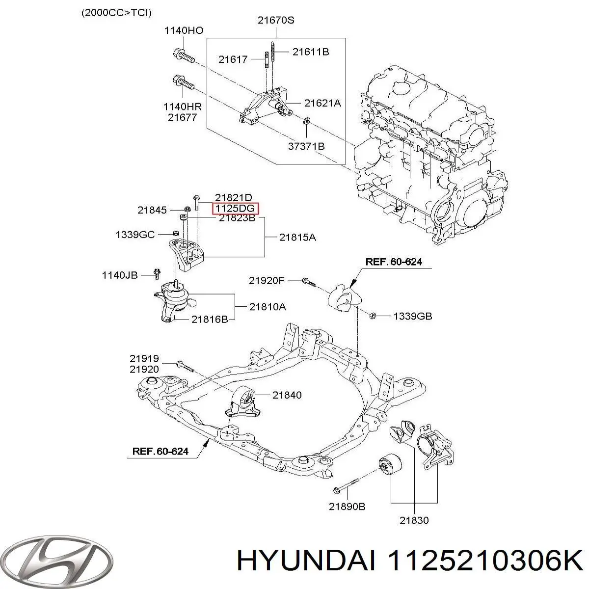  1125210306K Hyundai/Kia