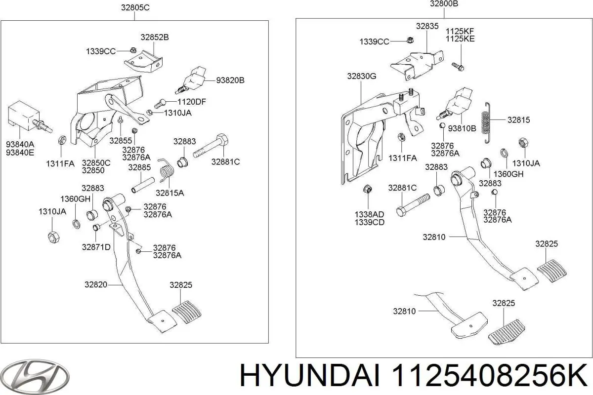  1125408256K Hyundai/Kia