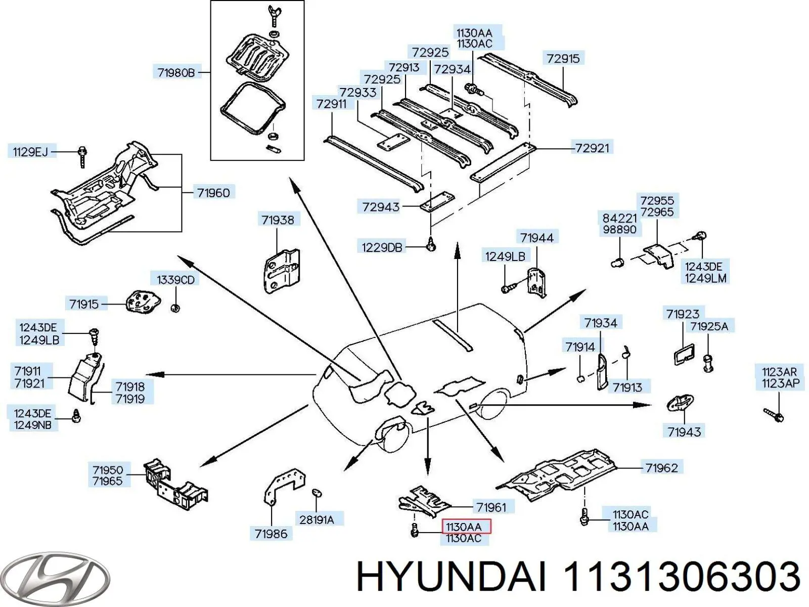 1131306303 Hyundai/Kia 